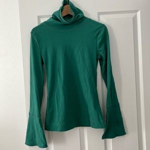 Free People Intimately Long Sleeve NWOT Green Large